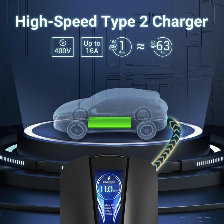 Actual product image Tera Q8 (Type 2, 11 kW, 16 A)