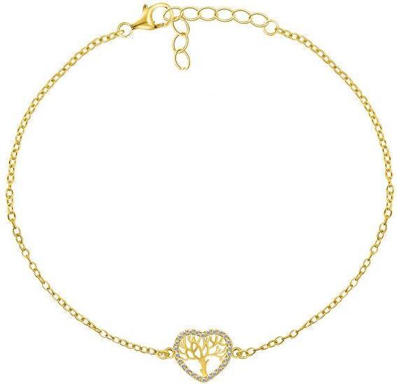 Brilio Silver - Beautiful gold-plated bracelet Tree of Life BRC56Y