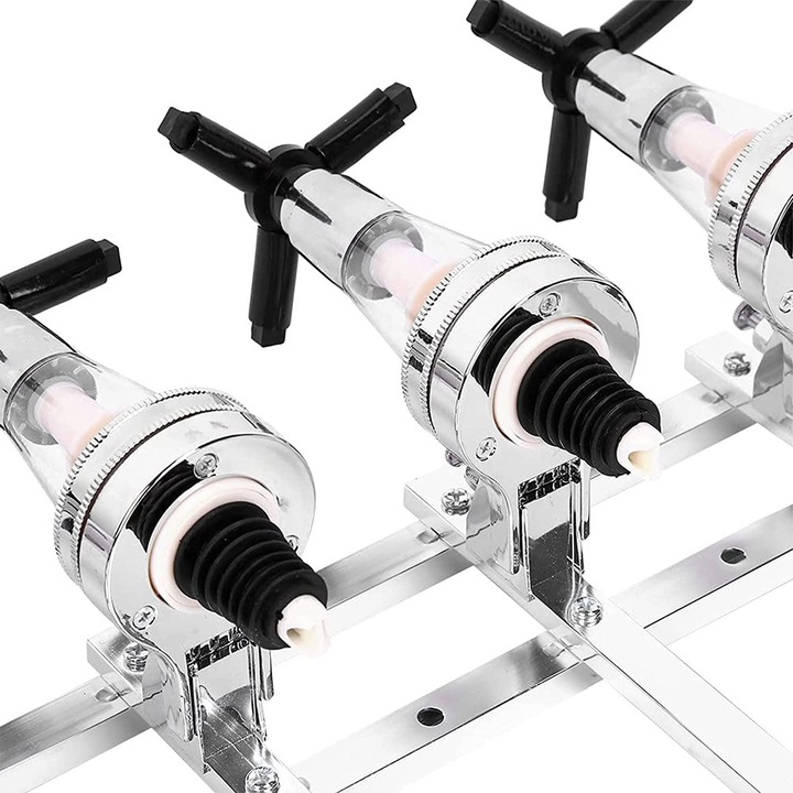 Actual product image MzoLife Bottle holder and doser, for 3 bottles (Dosing spout + pourer)