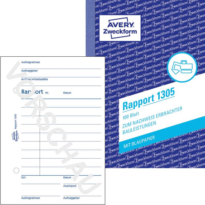 Produktbild Avery Rapport (100x)