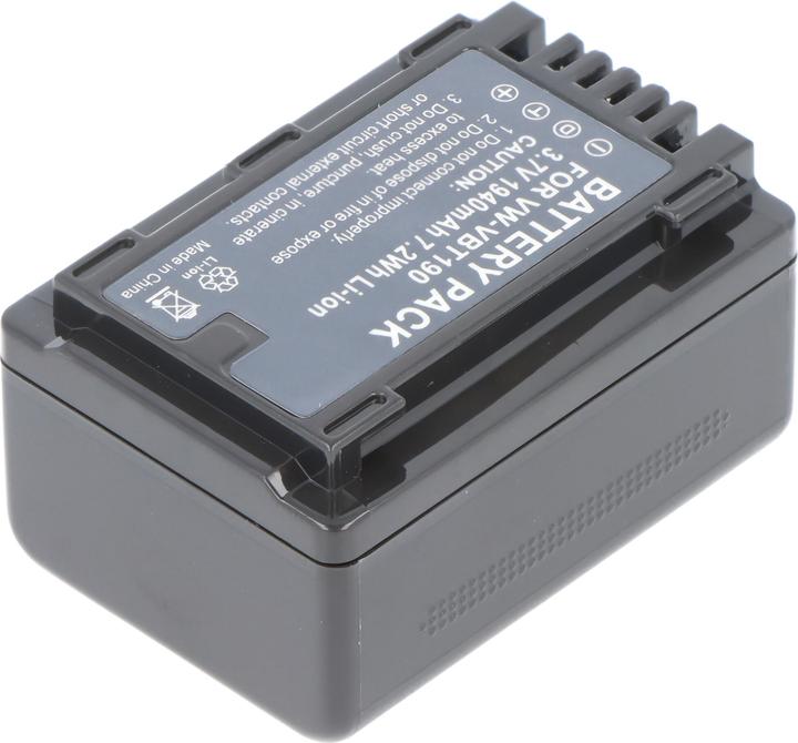 Produktbild Panasonic Akku VW-VBT190, decoded VW-VBT190E-K, VW-VBT190 (Kamera Akku)