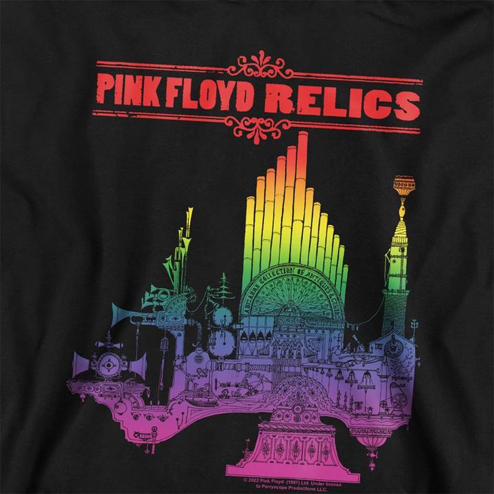 Produktbild Pink Floyd Bright Relics Kapuzenpullover meliert (128)