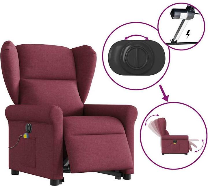 Image du produit vidaXL Massagesessel mit Aufstehhilfe
