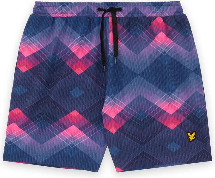Produktbild Lyle and Scott Bade-Short mit Zickzackmuster (XL)