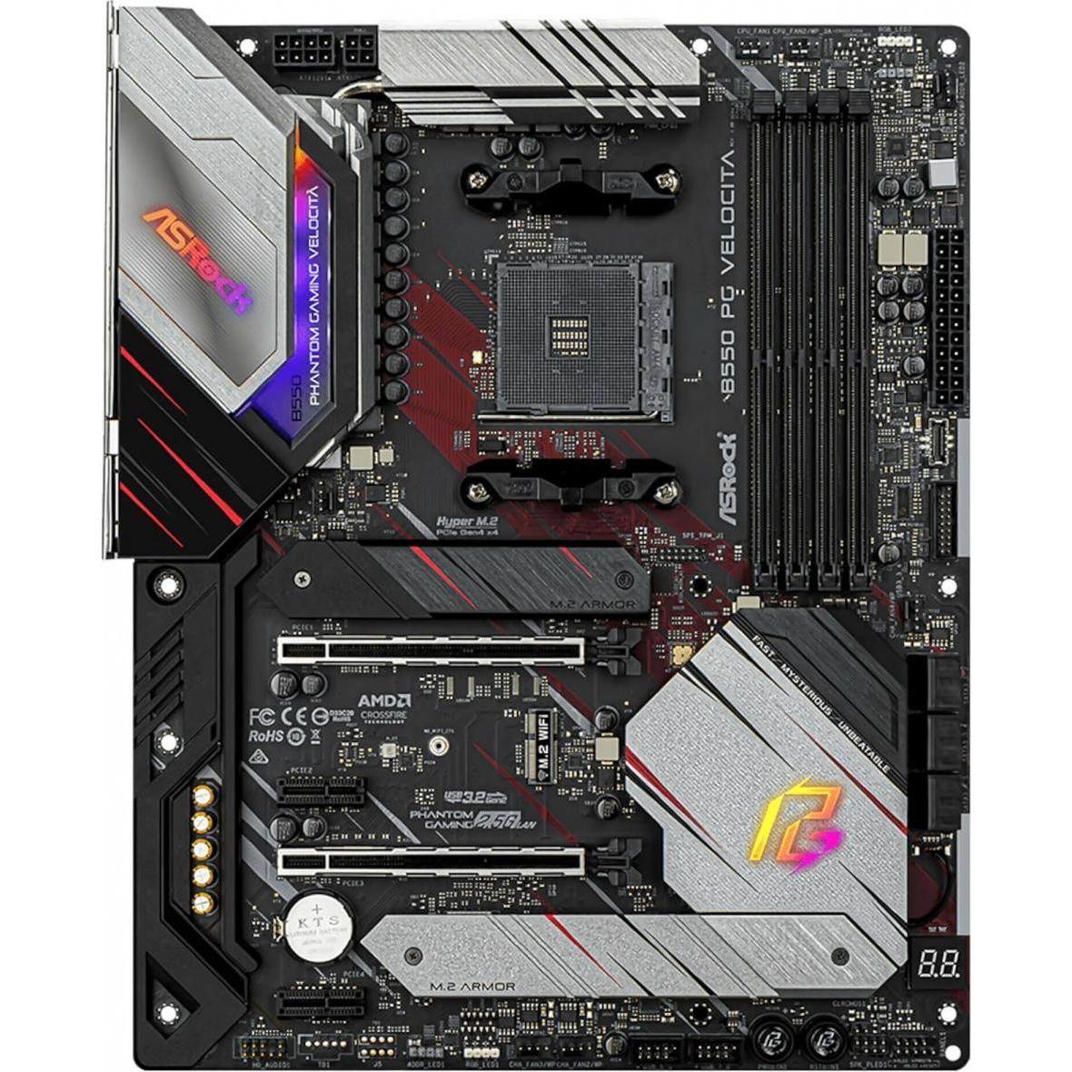 Thumbnail - AsRock B550 PG Velocita (AM4, AMD B550, ATX), Mainboard