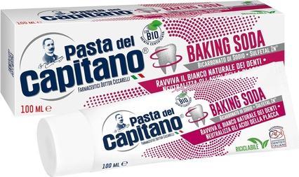 Produktbild Capitano Paste Del - Baking Soda Toothpaste - Toothpaste With Soda For Gentleeaching (100 ml)