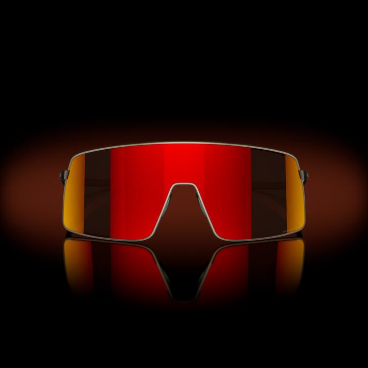 Actual product image Oakley Sutro Ti (prizm ruby, Satin carbon)