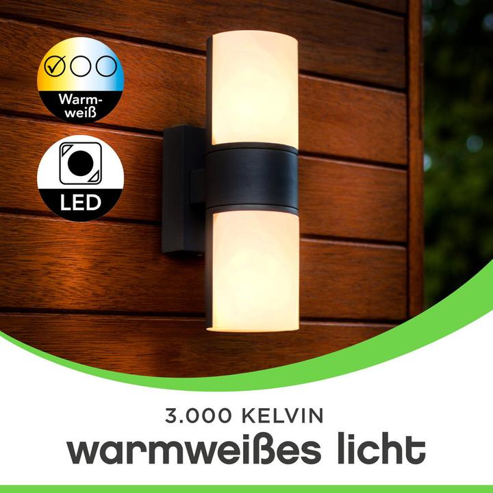 Produktbild Lutec LEDWandleuchte CYRA (1000 lm, IP54)