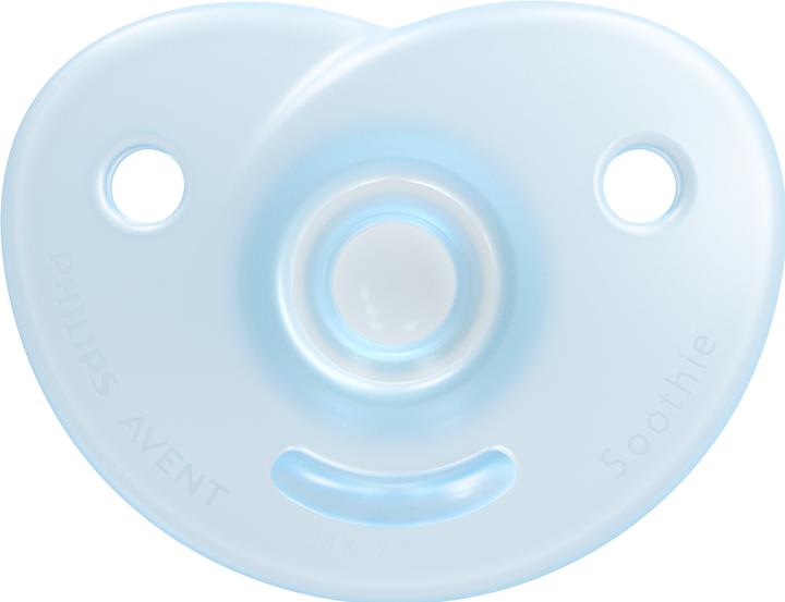 Actual product image Philips Avent Curved Soothie (2 x, up to 6 M.)