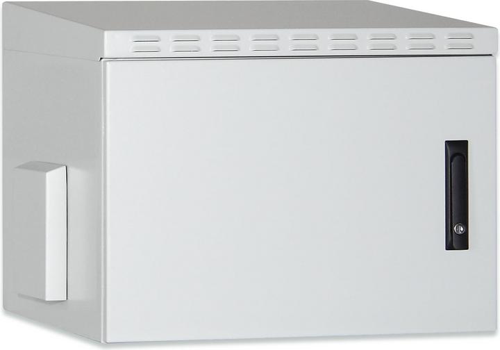 Actual product image Digitus IP55 outdoor wall-mounted enclosure DN-19 09U-6/6-I-OD (9 RU, 19 inch rack)