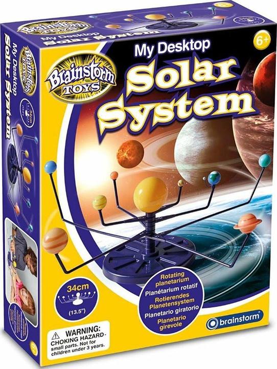 Actual product image Brainstorm My Desk Solar System