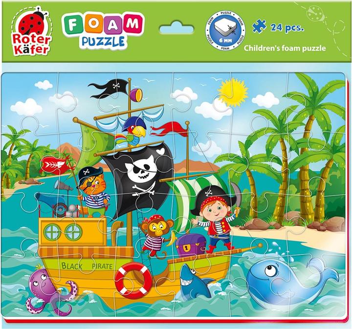 Produktbild Schaumstoff Piraten (24 Teile)