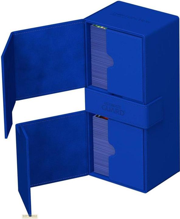 Image du produit Ultimate Guard Twin Flip'n'Tray 266+ Xenoskin Bleu