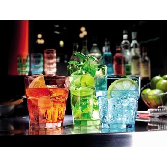 Bormioli Rocco Rock Bar Tumbler 27 Cl Blauw - 6 Stuks