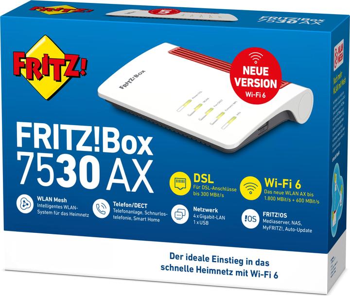 Produktbild AVM FRITZ!Box 7530 AX