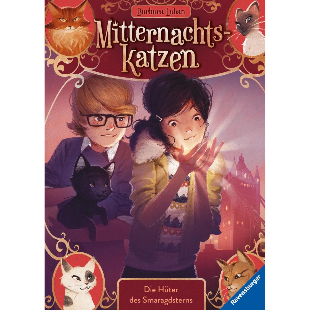Mitternachtskatzen 2 Smaragdstein, Kinderbücher von Barbara Laban