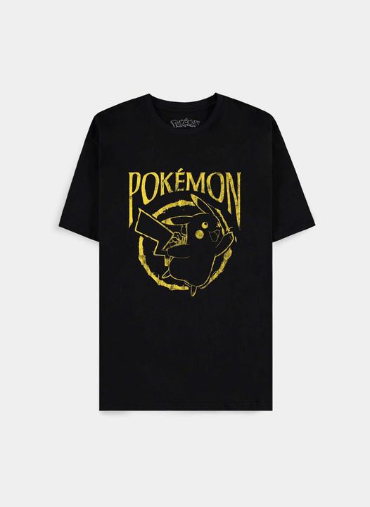 Actual product image Difuzed Pokémon - Pikachu Thunderstrike Short Sleeved T-shirt - L (L)