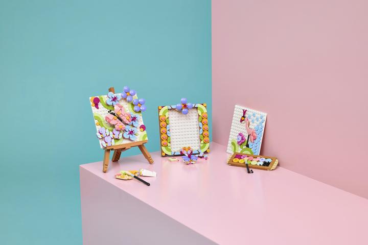 Produktbild LEGO Deko-Blumengemälde (31390, LEGO Creator Expert)