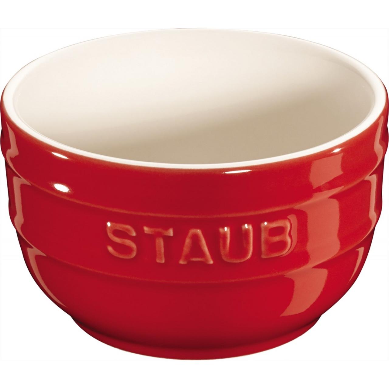 Staub Förmchen, Auflaufform, Rot