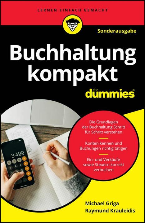 Produktbild Buchhaltung kompakt für Dummies - SONDERAUSGABE (Deutsch, Michael Griga, Raymund Krauleidis, 2024)