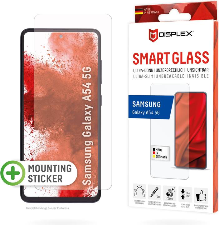 Produktbild Displex Smart Glass, Displayschutzfolie (1 Stück, Samsung Galaxy A54 5G)