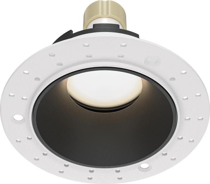 Produktbild Maytoni Share Downlight, Einbauleuchte GU10 Schwarz / Weiss Ø10,2mm (GU10)