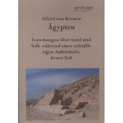 Ägypten, Fachbücher von Alfred von Kremer