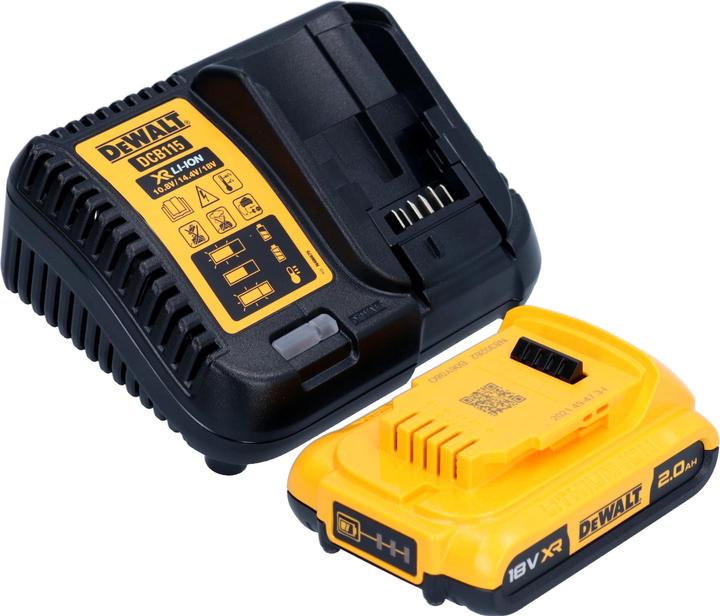 Produktbild DeWalt DCF 891 D1T Akku Schlagschrauber 18 V 1084 Nm 1/2" Brushless + 1x Akku 2,0 Ah + Ladegerät + (Akkubetrieb)