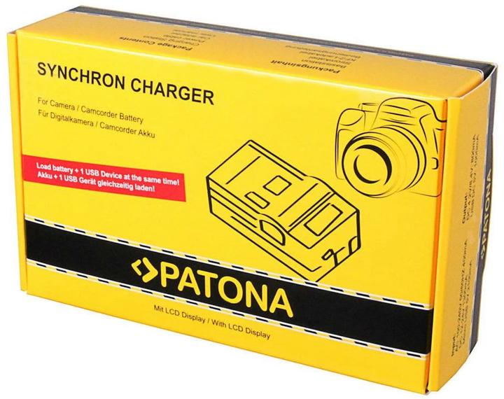 Image du produit Patona Chargeur USB synchrone Pana BLC12 (Chargeur de batterie d'appareil photo)