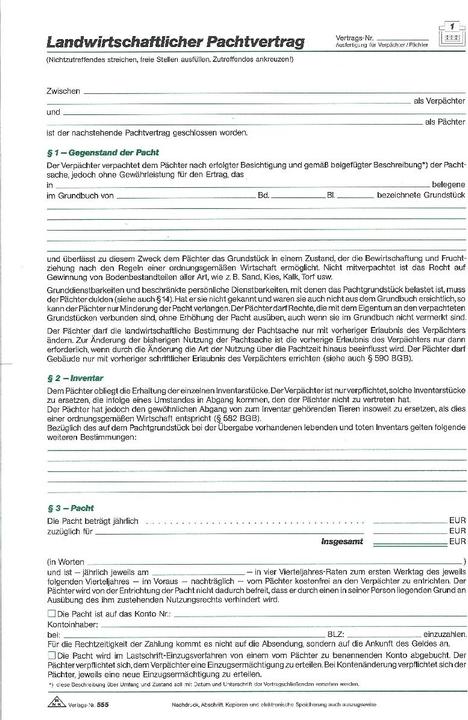 Valori nutrizionali e ingredienti Rnk Editore Contratto di affitto agricolo, 4 pagine