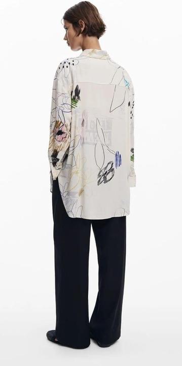 Immagine prodotto Desigual Camicia Maniche Lunghe Donna Bianco (XS)