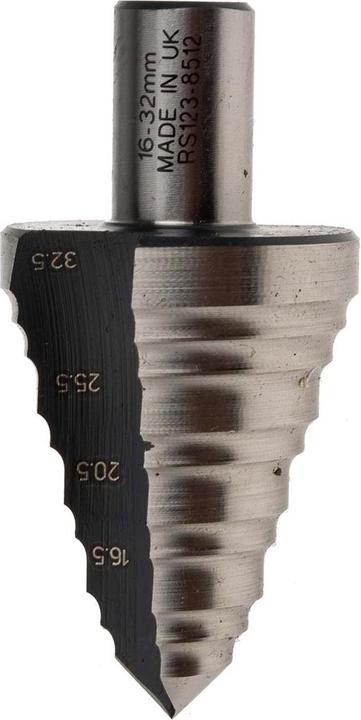 Produktbild RS PRO 16-32mm HSS conduit entry step drill (16 - 32 mm)