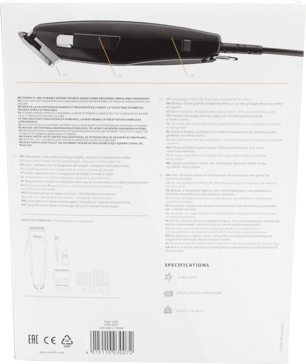 Actual product image Wahl Rex Tondeuse (Cat, Dog)