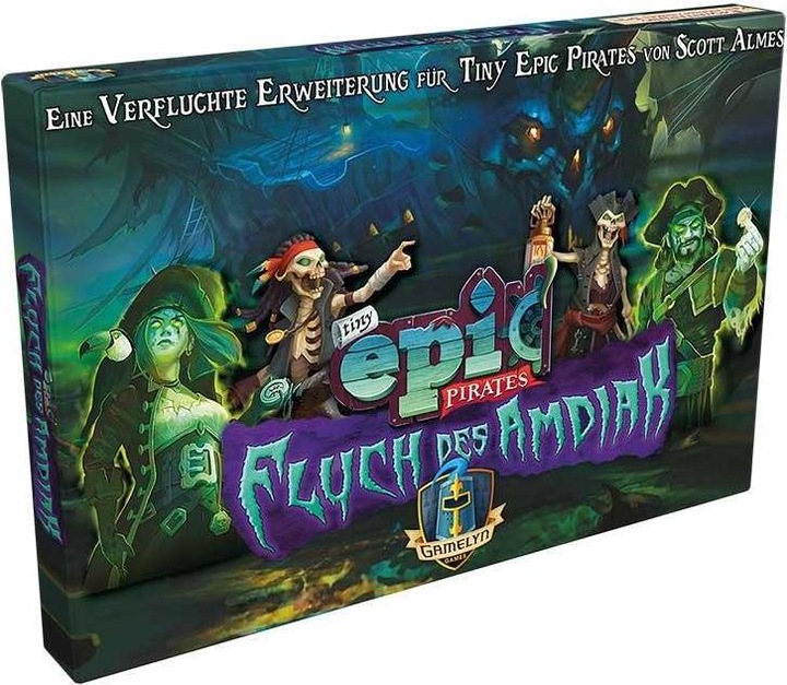 Produktbild Asmodée GAMD0005 - Tiny Epic Pirates - Fluch des Amdiak, für 1-4 Spieler, ab 12 Jahren (DE-Erw.) (Deutsch)