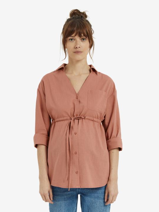 Produktbild Vertbaudet Bluse in Leinenoptik für Schwangerschaft und Stillzeit
