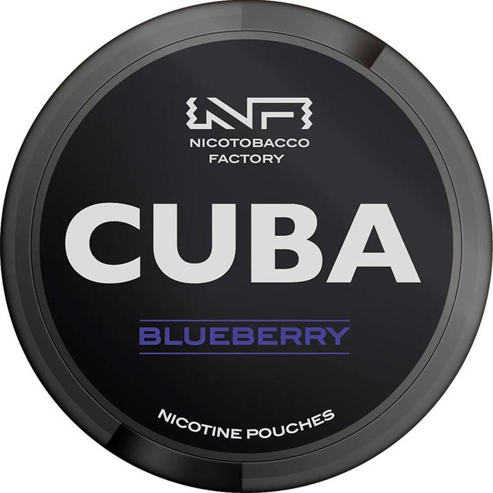 Cuba Snus Black Blueberry (Nicotine-free snus, 43 mg)