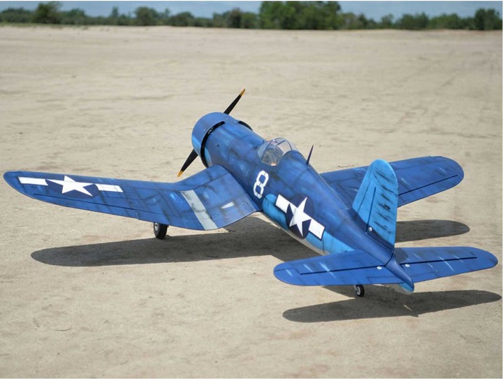 Image du produit Black Horse f-4u corsair 2,28m warbird arf avec train d'atterrissage rétractable (Oiseau de guerre)