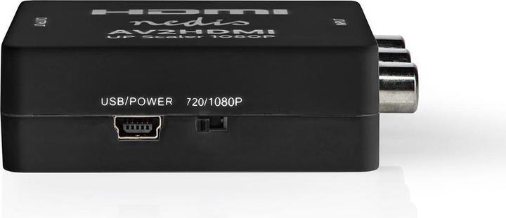 Produktbild Nedis HDMI T Converter 3X RCA Buchse HDMIT Ausgang 1-Weg 1080p 1.65 Gbps ABS Anthrazit
