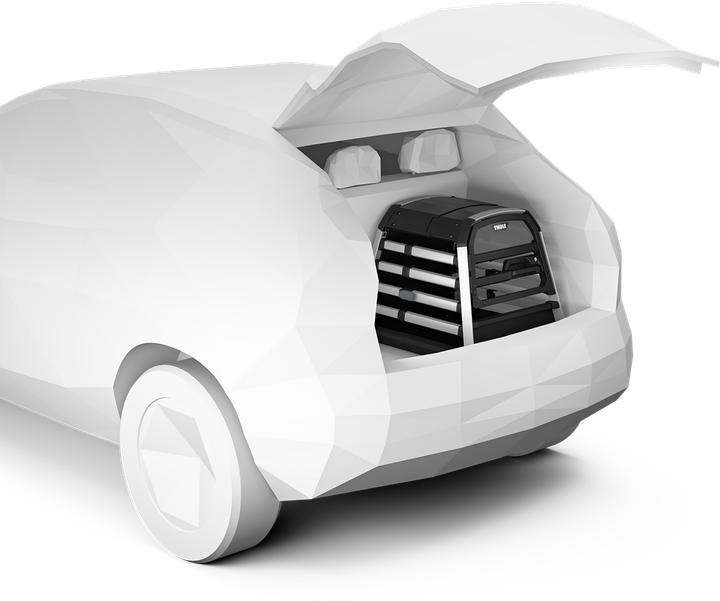 Actual product image Thule Allax for loading sill (Dog)