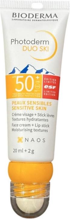 Actual product image Bioderma Photoderm Duo Ski SPF50+ 2g (Suntan cream, SPF 50+, 20 ml)