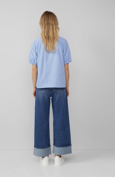 Produktbild S.Oliver Bluse Bluse im Relaxed Fit mit Rüschenkragen (46)