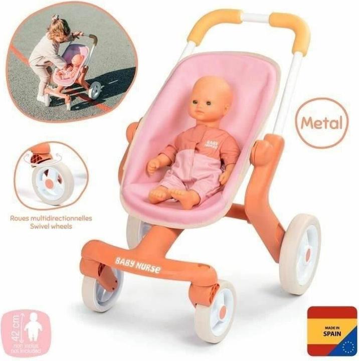 Actual product image Smoby Baby Nurse Puppenbuggy Pop