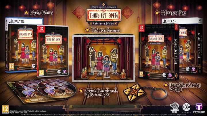 Produktbild Tesura Paper Ghost Stories Third Eye Open (Collector's Edition) (PS5, EN)