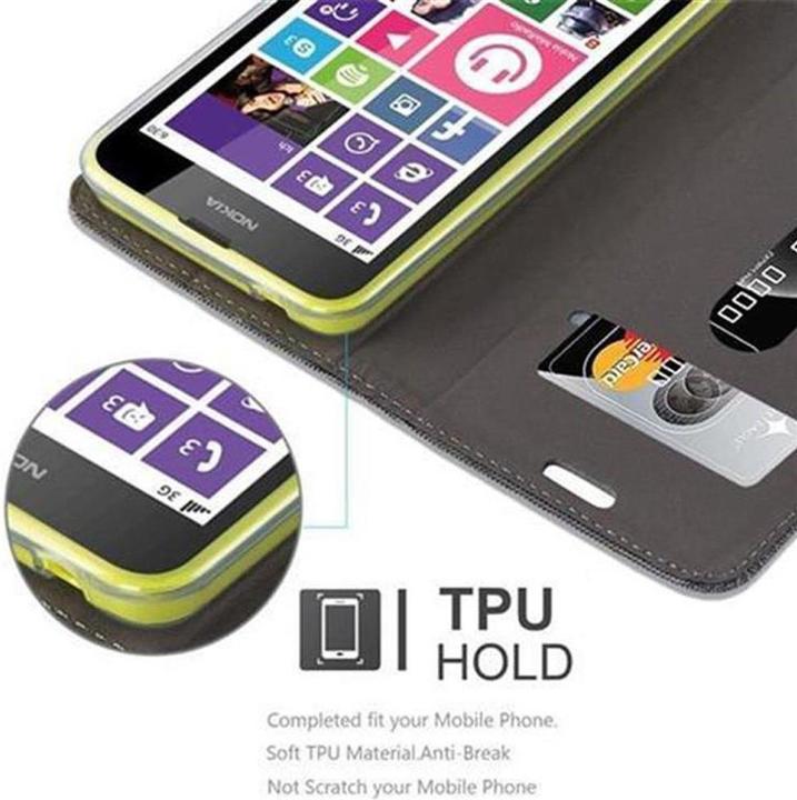 Image du produit Cadorabo Couverture look jeans Book (Nokia Lumia 630)