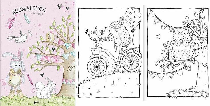 Produktbild Malbuch