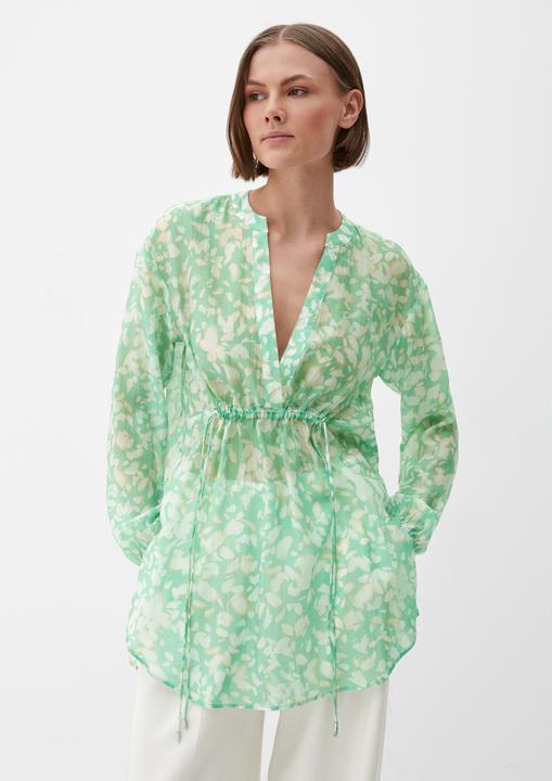 Image du produit s.Oliver Bluse Bluse mit Tunika-Ausschnitt (38)
