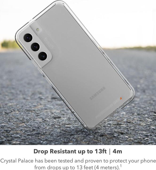 Immagine prodotto gear4 Copertura posteriore D3O Crystal Palace Galaxy S22+ Clear (Samsung Galaxy S22+)