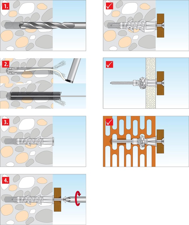 Actual product image Tox All-purpose dowel (100 pcs.)