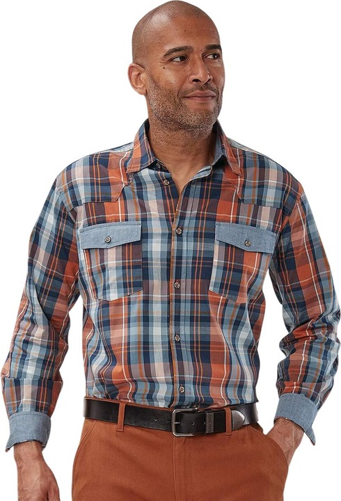 Produktbild Atlas For Men Kariertes PopelineHemd (3XL)