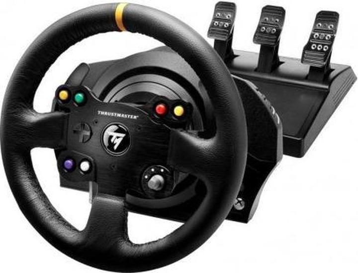 Actual product image Thrustmaster TX Racing Wheel Leather Edition (PC, Xbox One S, Xbox One X, Xbox Series S, Xbox Series X)